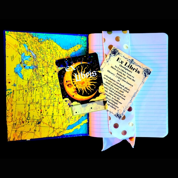 Journal Set Kraken Nautical Sea Lined Composition Style Journal Art Notebook - Picture 3 of 8